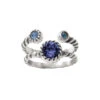 Halo Duo Ring -Brighton Shop halo duo ring silver tanzanite 0 1b7088f4 d713 45ac 8106 9f51c8c3e18c