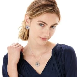 Halo Rays Petite Necklace -Brighton Shop halo rays petite necklace silver tanzanite 3 68397f7f eb9d 4abd ad20 64f600e71c3a