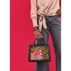 Harper Medium Satchel -Brighton Shop harper medium satchel black 4 1272fcd9 729e 472e 8816 ce86246cde09