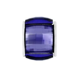Ice Cube Bead 32 Ice Cube Bead -Brighton Shop ice cube bead silver tanzanite 0