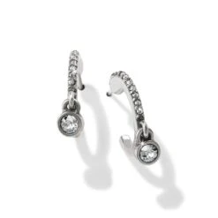 Illumina Lights Allure Hoop Earrings -Brighton Shop illumina lights allure hoop earrings silver 2