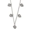 Illumina Petite Heart Collar Necklace -Brighton Shop illumina petite heart collar necklace silver 0