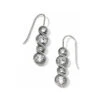 Infinity Sparkle French Wire Earrings -Brighton Shop infinity sparkle french wire earrings silver 0