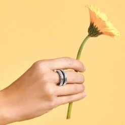 Inner Circle Double Ring 19 Inner Circle Double Ring -Brighton Shop inner circle double ring silver 3