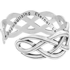 Interlok Braid Cuff Bracelet -Brighton Shop interlok braid cuff bracelet silver 1 cbe6aa23 2e92 4f58 8973 eb6e9b81eab7