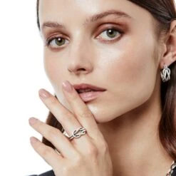 Interlok Harmony Ring 7 Interlok Harmony Ring -Brighton Shop interlok harmony ring silver 2