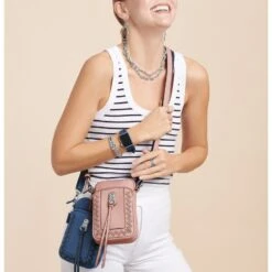 Interlok Mini Utility Bag -Brighton Shop interlok mini utility bag pink sand 3