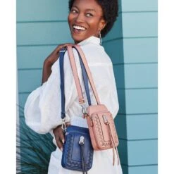 Interlok Mini Utility Bag -Brighton Shop interlok mini utility bag pink sand 4