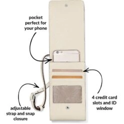 Interlok Phone Organizer 26 Interlok Phone Organizer -Brighton Shop interlok phone organizer white 1