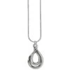 Interlok Twist Convertible Necklace 2 Interlok Twist Convertible Necklace -Brighton Shop interlok twist convertible necklace silver 0
