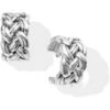 Interlok Woven Hoop Earrings 1 Interlok Woven Hoop Earrings -Brighton Shop interlok woven hoop earrings silver 0 b0bdd851 1c60 49b0 9361 0f4618016b63