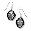 Intrigue Soiree French Wire Earrings -Brighton Shop intrigue soiree french wire earrings silver black 0