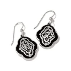 Intrigue Soiree French Wire Earrings 8 Intrigue Soiree French Wire Earrings -Brighton Shop intrigue soiree french wire earrings silver black 1