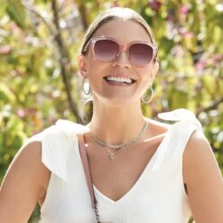 Intrigue Sunglasses -Brighton Shop intrigue sunglasses rosewater 5