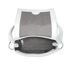 Jazz Medium Flap Bag -Brighton Shop jazz medium flap bag white 1