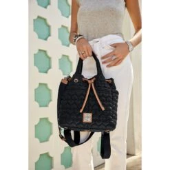 Kenny Convertible Backpack -Brighton Shop kenny convertible backpack black 3