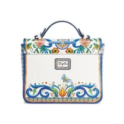 La Farfalla Emilia Flap Bag 10 La Farfalla Emilia Flap Bag -Brighton Shop la farfalla emilia flap bag white multi 2