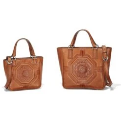 La Volta Loona Medium Tote -Brighton Shop la volta loona medium tote cognac 2