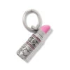 Lipstick Charm -Brighton Shop lipstick charm silver pink 0