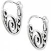 London Groove Hoop Earrings -Brighton Shop london groove hoop earrings silver 0 e6e026fe da28 4cdb 927d 073b0530e4da