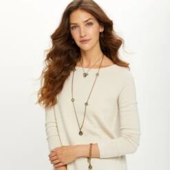 Lorenza Link Bracelet -Brighton Shop lorenza link bracelet brass 1