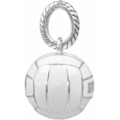 Love Volley Ball Charm 6 Love Volley Ball Charm -Brighton Shop love volley ball charm silver white 1 d2f1ca65 2115 4774 be56 3238454aaaa9
