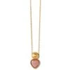 Loving Heart Necklace -Brighton Shop loving heart necklace gold pink 0