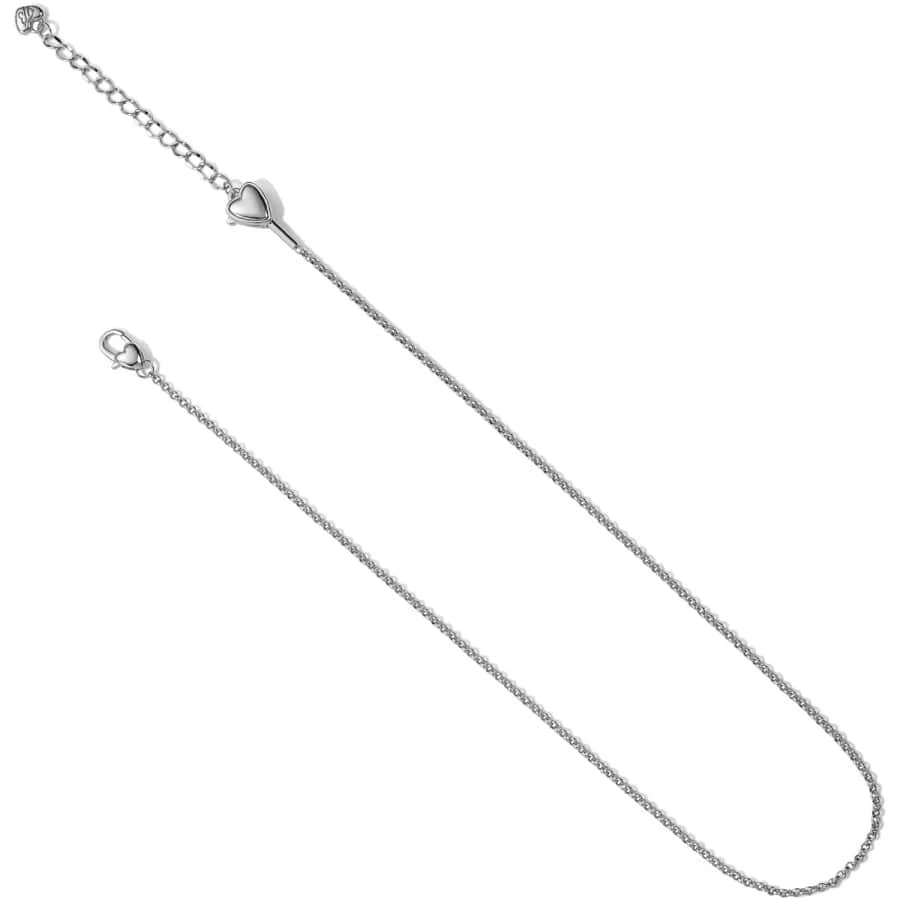 Luna Heart Charm Necklace 4 Luna Heart Charm Necklace - Image 2