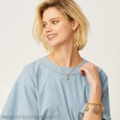 Luxe Link Charm Bracelet -Brighton Shop luxe link charm bracelet gold 2 cb5929e5 6c7d 4123 9a19 c386b2d0fbf4