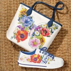 Maddie Tote -Brighton Shop maddie tote white multi 4