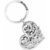 Madrid Heart Key Fob -Brighton Shop madrid heart key fob silver 0