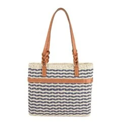 Magnolia Straw Tote -Brighton Shop magnolia straw tote natural luggage 2