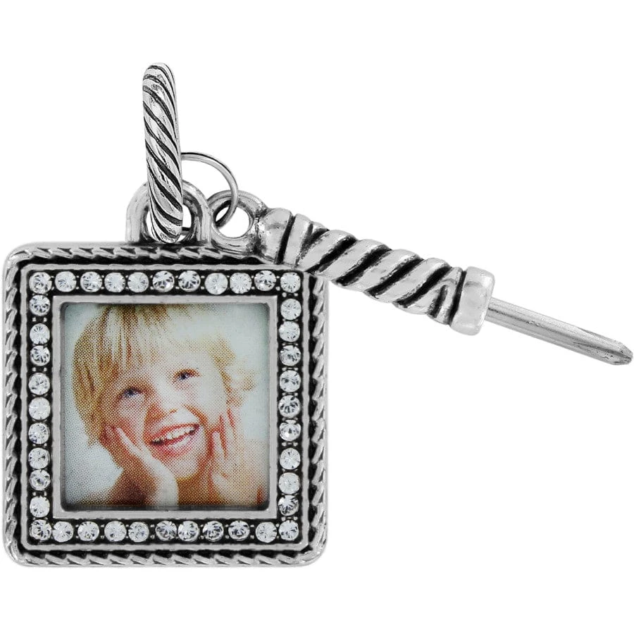 Memento Square Photo Charm 3 Memento Square Photo Charm