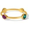Mercury Bangle -Brighton Shop mercury bangle brushed gold green 0