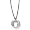 Meridian Linx Petite Heart Necklace -Brighton Shop meridian linx petite heart necklace silver 0 7960f27f 55dd 4cff 98c0 2c6088f3cf18
