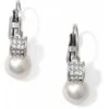 Meridian Petite Pearl Leverback Earrings -Brighton Shop meridian petite pearl leverback earrings silver pearl 0 36ace8ba 5420 4727 8bd1 c0b27ea6dcac
