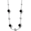 Meridian Prime Station Short Necklace -Brighton Shop meridian prime station short necklace silver black 0 3bf661bb c35e 4abf 8665 07a0ee70f378