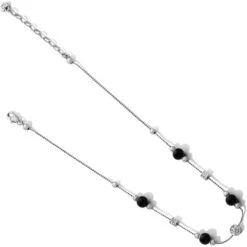 Brighton Shop -Brighton Shop meridian prime station short necklace silver black 1 d197f234 6243 434f 9e97 53538784ff75