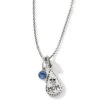 Mom Family Necklace -Brighton Shop mom family necklace silver blue 0 2f3a64fb 68a9 4938 9727 adb1f4de7e35