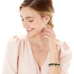 Neptune's Rings Amazonite Stretch Bracelet -Brighton Shop neptune s rings amazonite stretch bracelet light blue 1 fd66f697 f1a7 44ad b9bf 2b072c00f109