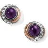 Neptune's Rings Amethyst Button Earrings 1 Neptune's Rings Amethyst Button Earrings -Brighton Shop neptune s rings amethyst button earrings purple 0 ed6c239f a148 401e 8a9c 09c92511ed5c