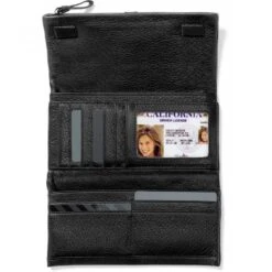 Nolita Shimmer Large Wallet -Brighton Shop nolita shimmer large wallet black 3