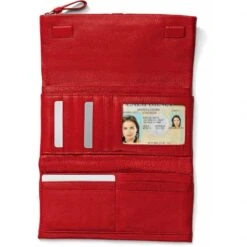 Nolita Shimmer Large Wallet -Brighton Shop nolita shimmer large wallet lipstick 2