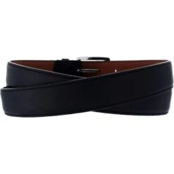 Norton Dress Satin Buckle Belt -Brighton Shop norton dress satin buckle belt black 1