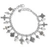 One Cross Charm Bracelet -Brighton Shop one cross charm bracelet silver gold 0 ac79bfdd 5437 4f96 b29b 629cf74d112f