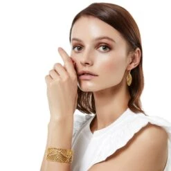 Palmetto Cuff Bracelet -Brighton Shop palmetto cuff bracelet gold 5