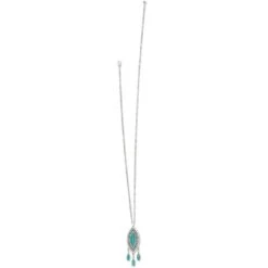 Pebble Dot Dream Convertible Necklace 6 Pebble Dot Dream Convertible Necklace -Brighton Shop pebble dot dream convertible necklace silver turquoise 1