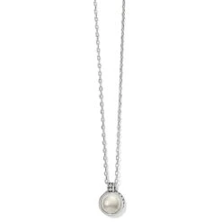 Pebble Dot Pearl Short Necklace