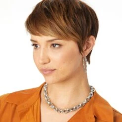 Pebble Large Hoop Earrings -Brighton Shop pebble large hoop earrings silver 2 5553add9 c1dc 44a2 9988 5299900b8cd5