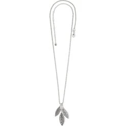 Pebble Leaf Convertible Trio Necklace 11 Pebble Leaf Convertible Trio Necklace -Brighton Shop pebble leaf convertible trio necklace silver 3